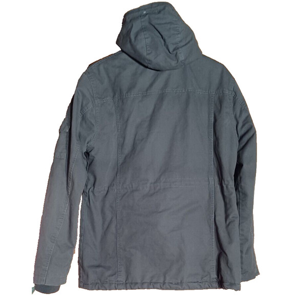 GRIZZLY TACTICAL Green Soldier Style Jacket Coat Womens Large Utility Chore Coat - Picture 3 of 6